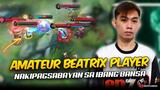 THIS AMATEUR PLAYER SHOWING OTHER COUNTRIES THAT PH IS THE HOME OF THE BEST BEATRIX USER. . . 🤯