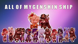 || All Of My Genshin Ship II That I Like II Love II Neutral! || Genshin Impact || + Gacha