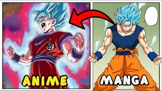 Mi PROBLEMA con las DIFERENCIAS entre ANIME y MANGA en DRAGON BALL SUPER