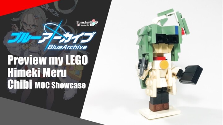 Preview my LEGO Blue Archive Himeki Meru Chibi | Somchai Ud