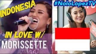 MORISSETTE AMON ‘s FAME IN INDONESIA | Nolo Lopez TV