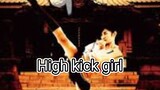 High kick girl