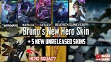 Bruno Firebolt Hero Skin | 5 New Unreleased Skins Mobile Legends