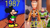 Evolution of Disney Games 1987-2020