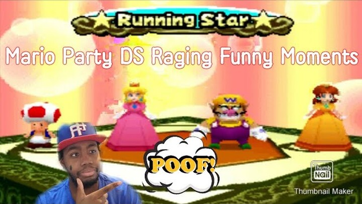 Poofesure - Mario Party DS Raging and Funny Moments - Easy Difficulty | Reaction