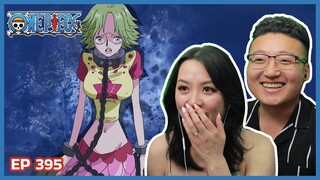 AUCTION STARTS & NEWS OF A WAR?!? | One Piece Episode 395 Couples Reaction & Discussion