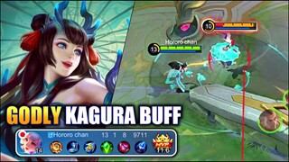 KAGURA BUFF MAKES HER GODLY IN EARLY | MOBILE LEGENDS