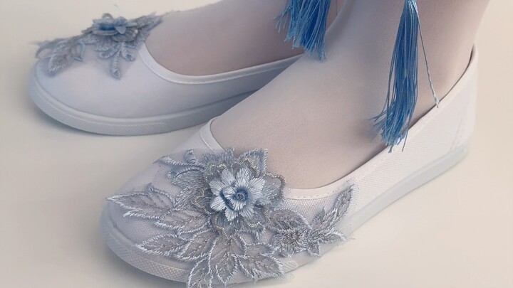 Phối đồ với giày nữ phong cách Trung Hoa cổ điển nhã nhặn～