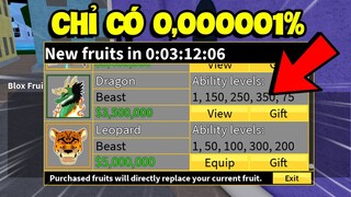 Chỉ Có 0,000001% Tỉ Lệ Xảy Ra Những Điều Này Trong Blox Fruits...