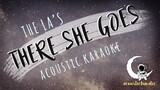THERE SHE GOES The La's (Acoustic Karaoke)