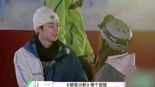虞书欣以为林一说自己像倪妮，黄明昊一脸不可思议太好笑了，结果是蜡笔小新里的那个妮妮哈哈哈哈