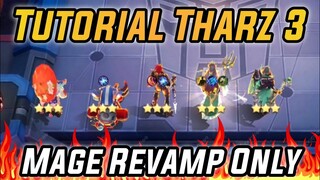 Tutorial Tharz 3 MAGE  REVAMP Only‼️ Crazy Burst Damage‼️Combo Mager Terkuat Magic Chess Bangbang