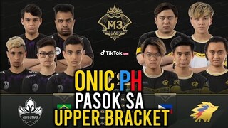 ONIC PHILIPPINES PASOK SA UPPER BRACKET (ONIC PH VS KEYD STARS)