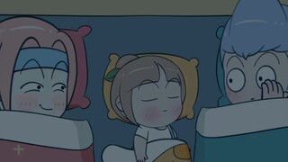 [Baiyang and Orange] Let me ask you, have you ever eaten kebabs or done anything else after your chi