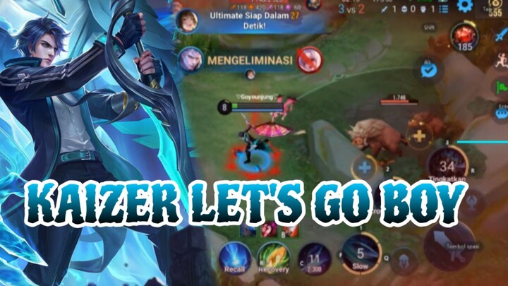 KAIZER LET'S GO BOY