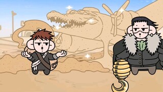 One piece vs Naruto funny animation