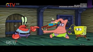 Spongebob Squarepants GTV HD • Klip 5 • Pencuri Rumah Mr Krabs • Episode Bahasa Indonesia