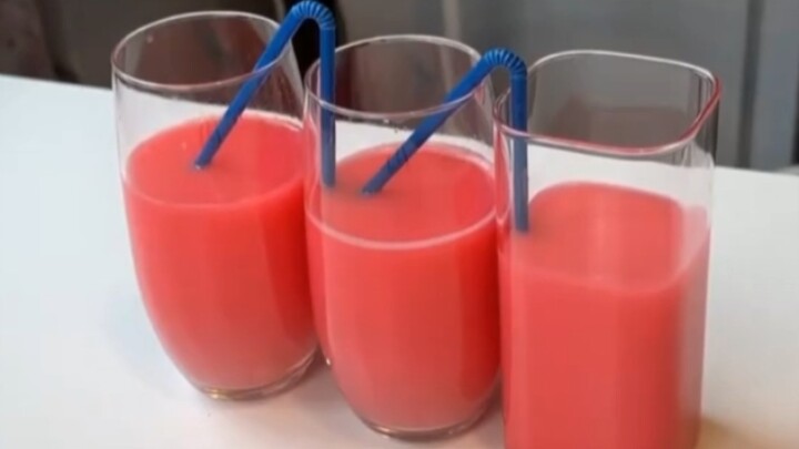 Cara membagi tiga cangkir jus secara merata, saya pelajari...