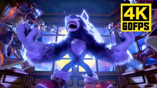 [4K60 frame] Animasi pendek 2008 "Sonic Unleashed: Night of the Hedgehog" AI memperbaiki edisi kolek