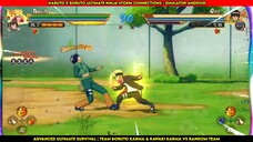 TEAM KARMA VS TEAM RIVAL - NARUTO STORM CONNECTIONS ANDROID GAMEPLAY
