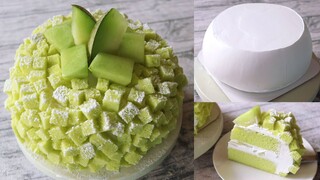 เค้กเมล่อน melon cake l ครัวป้ามารายห์