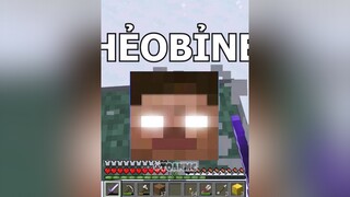 How to summon Herobrine =)) minecraft fyp xuhuong toanmc clownsmcteam ONhaChoiGame TikTokGGVN