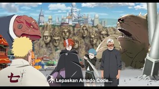 Code menyerang Konoha dengan Juubi untuk menculik Amado demi melepas Limiternya - Boruto Chapter 68