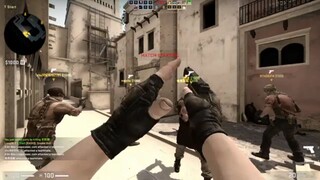 CSGO 1 vs 8  bắn thường