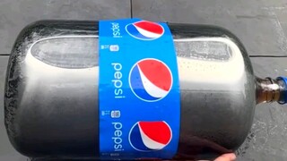 Stairway Bottle Rolling Explosion Competition