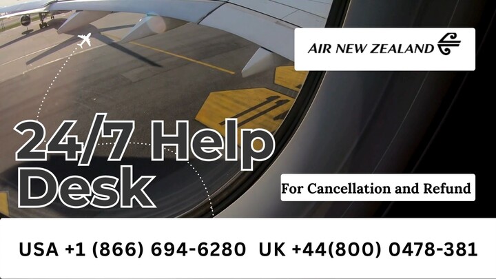How to Contact Air New Zealand for Refund Support ☎️📩USA ‪+1(866)694-6280‬