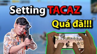 PUBG Mobile | Trải Nghiệm Setting của Tacaz | Review và chia sẽ code cho anh em