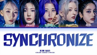 X:IN 'Synchronize' Lyrics (Color Coded Lyrics)