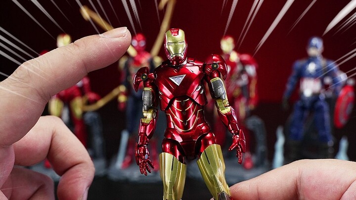 Untuk Iron Man sebesar ini, sebut saja dia Steel! Magic Storm 1/18 Iron Man rakitan model sharing