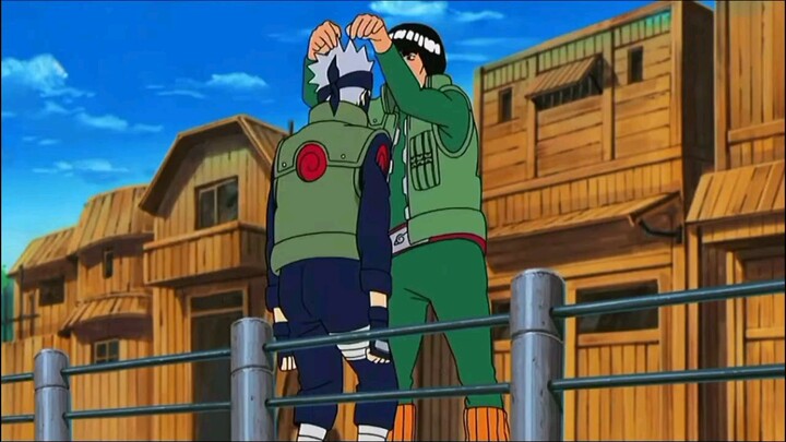 Kakashi and Guy friendship