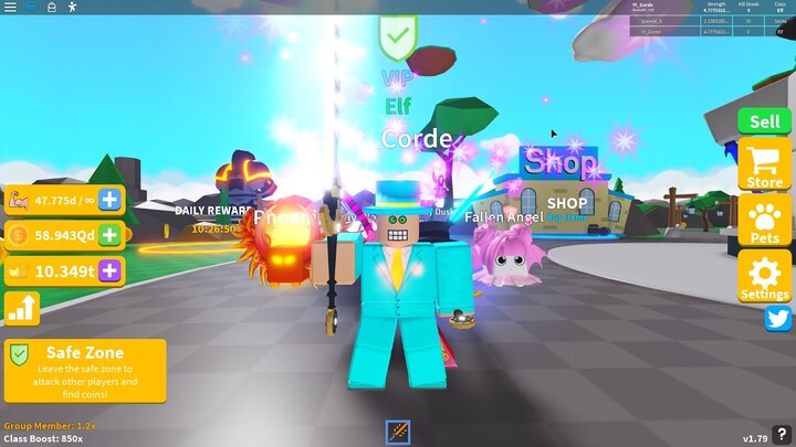 New Update Saber Simulator and i Got Phoenix MoonLight Pet Roblox