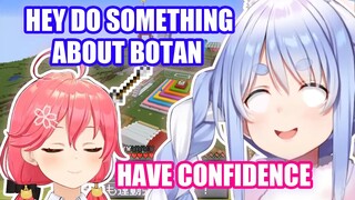 Pekora is Scared of Botan and Asks Miko for Nerf During Tori Ninggen 【Hololive English Sub】