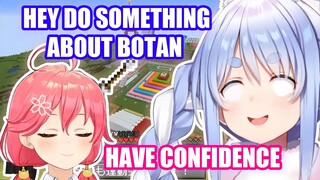 Pekora is Scared of Botan and Asks Miko for Nerf During Tori Ninggen 【Hololive English Sub】