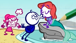 Pencilmiss Gets MAD Watching These Pencilmate Videos! | Animation | Cartoons | Pencilmation