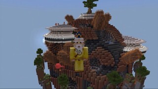 Minecraft / Living In The Richest Planet | Netherite Planet By Odyssey Builds
