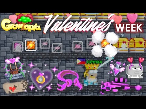 OPENING 200 SUPER GOLDEN BOOTY CHESTS IN GROWTOPIA + NEW VALENTINE ITEMS! | Growtopia