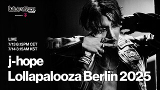 J-Hope Live at Lollapalooza Berlin 2025