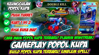 CARA MAIN POPOL KUPA TERBARU❗ EMBLEM & BUILD POPOL KUPA TERSAKIT 2023❗TUTORIAL & GAMEPLAY POPOL KUPA