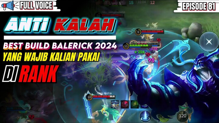 Anti Kalah! Best Build Belerick 2024 yang Wajib Kamu Gunakan di Ranked.mlbb/mobile legends