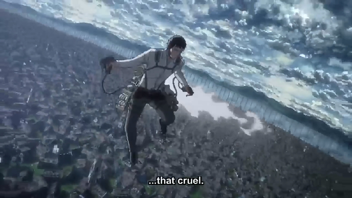 "Because this world its just to cruel" -- Bertholdt