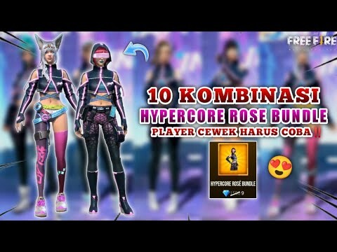 10 KOMBINASI SET HYPERCORE ROSE BUNDLE SUPER KEREN DAN MURAH CUMA 9 DM COCOK UNTUK PLAYER CEWEK