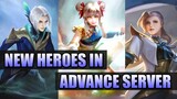 TRYING OUT THE NEW HEROES ON ADVANCED SERVER