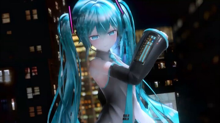 "Hatsune Miku" jangan takut, itu hanya Miku raksasa (tebak berapa tinggi Miku-chan)