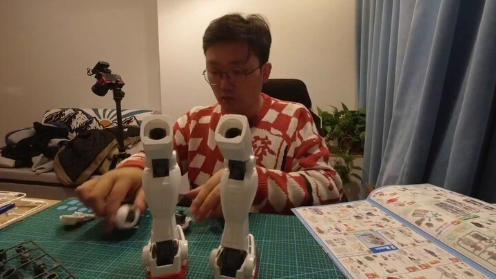 This Gundam is really huge - MEGA Original Gundam Unboxing Review [Men's Happiness] NO.10