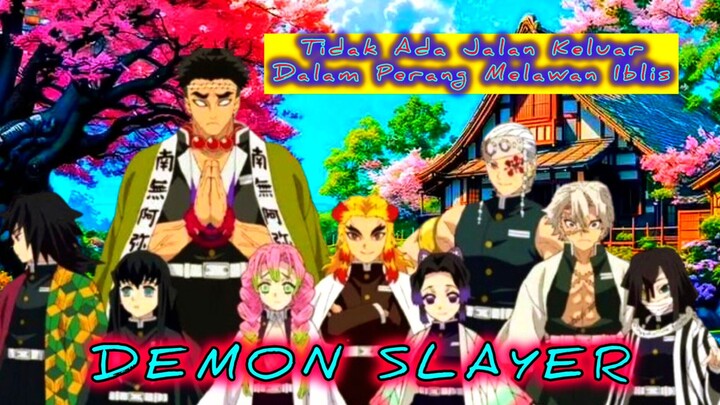 🔵Tidak Ada Jalan Keluar Dalam Perang Melawan Iblis || Demon Slayer || Season 4 episode 4 || Review⁉