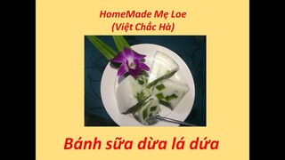 Cách Làm Bánh Thạch Lá Dứa Ngon Tuyệt